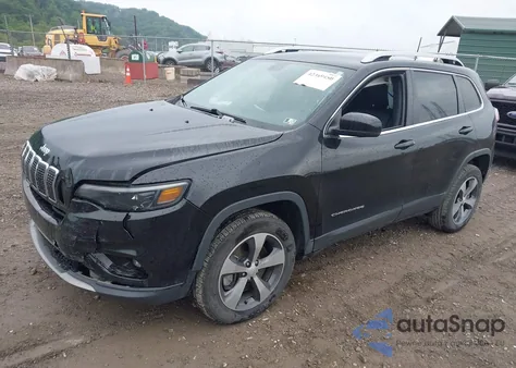 2019 Jeep Cherokee Limited 4X4 z USA, uszkodzony, nr VIN 1C4PJMDX2KD267646